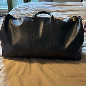 Louis Vuitton Black Travel Bag